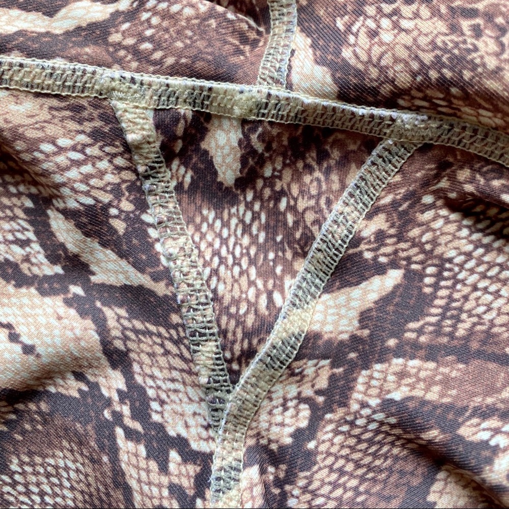 DYI • Snake Print High Waisted Leggings - Size S - Picture 9 of 16
